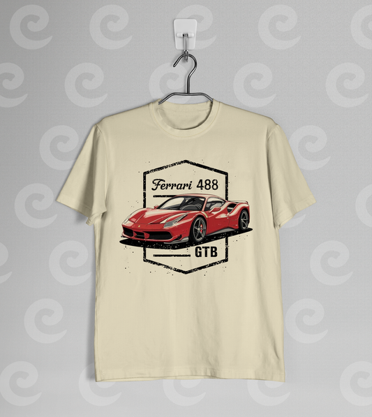Playera Ferrari 488 GTB